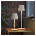 Sigor Nuindie mini LED dobíjecí stolní lampa, kulatá, USB-C, dune beige