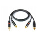 Klotz IY205 Kabel 2xRCA Cinch Neutrik 8m