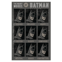 Umělecký tisk The Many Moods of Batman, 26.7x40 cm
