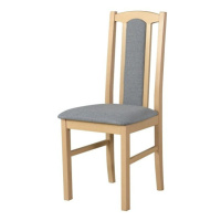 Jídelní židle BOLS 7 dub sonoma/světle šedá