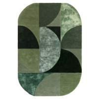 Tmavě zelený vlněný koberec 200x300 cm Forest – Asiatic Carpets