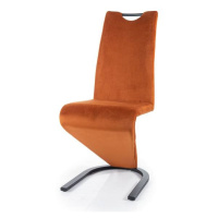 Jídelní židle SIGH-090 skořicová/černá