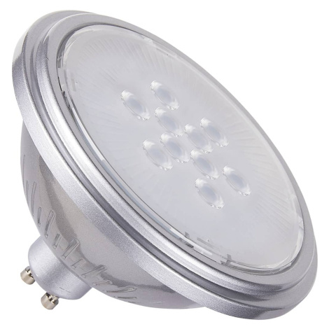 SLV BIG WHITE QPAR111 GU10 LED světelný zdroj stříbrný 7 W 3000 K CRI 90 40° 1005295