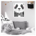 Dekorace do dětského pokoje - Obraz panda