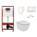 Cenově zvýhodněný závěsný WC set TECE do lehkých stěn / předstěnová montáž+ WC Ideal Standard Te