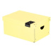 Krabice lamino velká PASTELINI žlutá