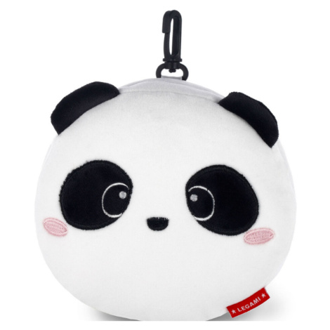 Cestovní polštářek s maskou na spaní - panda