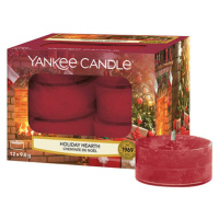 Yankee Candle, Sváteční krb, Svíčky čajové, 12 ks
