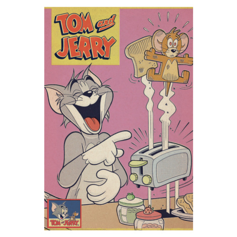 Umělecký tisk Tom & Jerry - Comics Cover, 26.7 × 40 cm