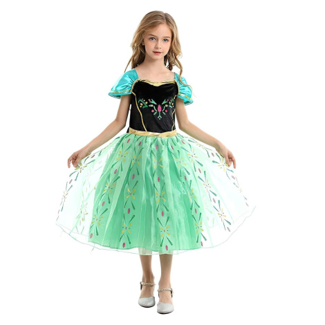 FunCo Dětský kostým Anna Frozen, Premium, XL