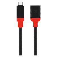 Tactical Pin4Fun kabel USB-C/Lightning (100cm) černý/červený