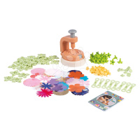 Květinářství s výrobou ozdobných květů Crea Deco Flowers Set Smoby 200 doplňků s přístrojem na s