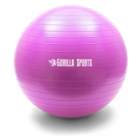Gorilla Sports gymnastický míč, 75 cm, fialový
