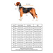 Ochranná pláštěnka pro psy Paikka - oranžová Velikost: 65
