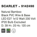 Nova Luce Závěsné svítidlo Scarlet z bambusu v přírodním hnědém tónu - pr. 390 x 200 x 950 mm, 4