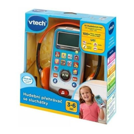 Vtech Hudební přehrávač se sluchátky CZ