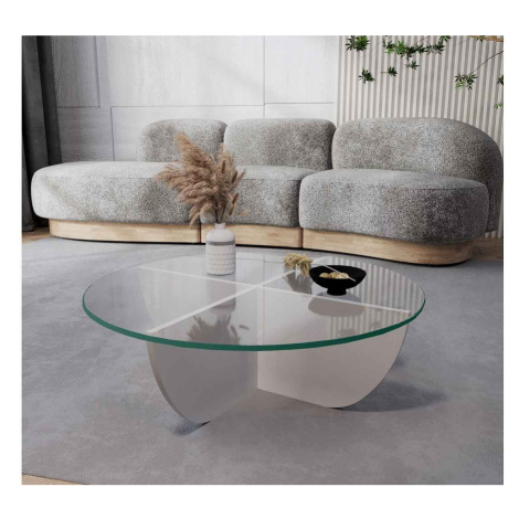 Sofahouse Designový konferenční stolek Balesego 90 cm bílý