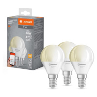 Ledvance SADA 3x LED Stmívatelná žárovka SMART+ P40 E14/4,9W/230V 2700K Wi-Fi - Ledvance