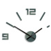 Moderní nástěnné hodiny ARABIC GRAY