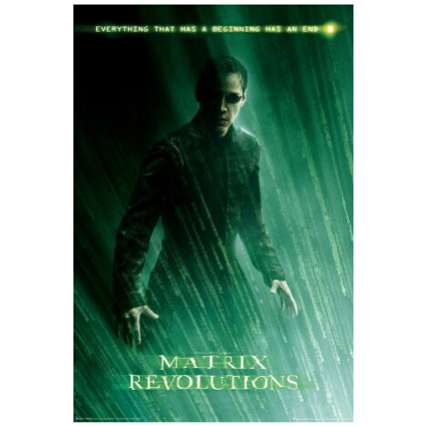 Plakát 61x91,5cm - Matrix Revolutions - Neo