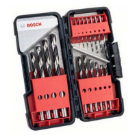 Sada vrtáků do kovu 18dílná Bosch Twist Speed ToughBox HSS PointTeQ 2.608.577.350