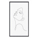 KARE Design Zarámovaný obraz Drawing Lady 63x93cm