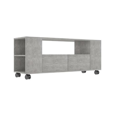 SHUMEE betonově šedý 120 × 35 × 43 cm