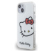 Hello Kitty IML Head Logo Kryt iPhone 13 bílý