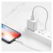 Datový kabel Hoco Cool Power Charging Data Cable for Lightning 1M, bílá