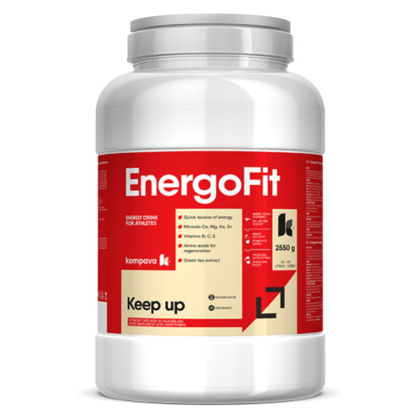 KOMPAVA Sportovní energetický nápoj EnergoFit 2550g jablko-limetka