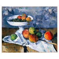 Obrazová reprodukce Still Life with Fruit Dish, 1879-80, Paul Cezanne, 40 × 35 cm