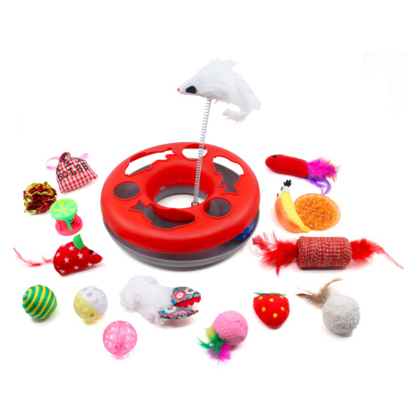 Vsepropejska Varbo interaktivní hračka pro kočku Barva: Červená