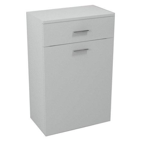 AQUALINE - ZOJA/KERAMIA FRESH skříňka spodní s košem 50x78x29cm, bílá 51310