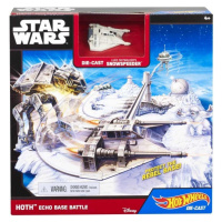 Hot wheels sw snowspeeder - bitva na planetě echo, mattel cgn34