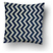Top textil Polštářek Geometry modrý 4 - 40x40 cm (48)