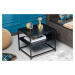 LuxD Designový odkládací stolek Damaris 50 cm černý