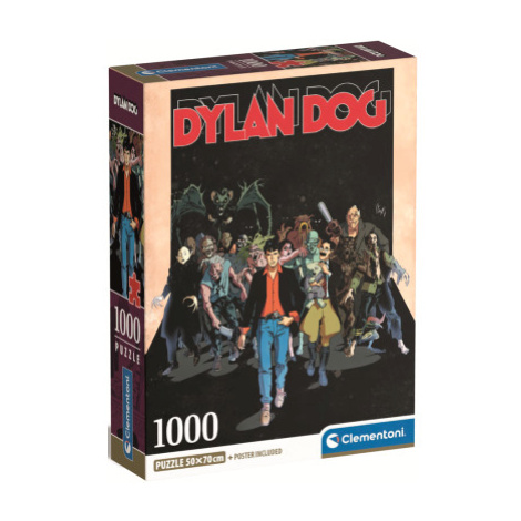 Clementoni - Puzzle 1000 Dylan Dog: Noční můry