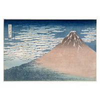 Obrazová reprodukce South Wind, Clear Dawn,, Katsushika Hokusai, 40 × 26.7 cm