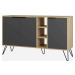 Casarredo Komoda CALIOPE, dub/antracit