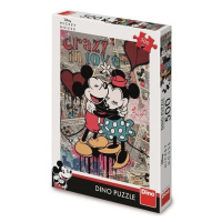 Puzzle 500 Mickey Retro