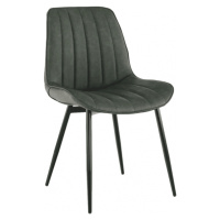 Tempo Kondela Židle HAZAL - zelená/černá + kupón KONDELA10 na okamžitou slevu 3% (kupón uplatnít