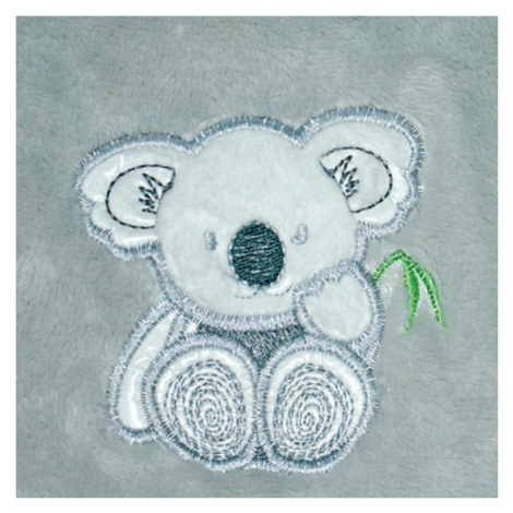 Deka do autosedačky Baby Matex Koala světle šedá Babymatex