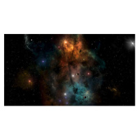 Fotografie Imaginary Space Background, alexaldo, (40 x 22.5 cm)