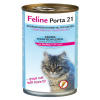 Feline Porta 21 pro kočky 6 x 400 g - Tuňák se šprotem