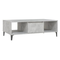 SHUMEE Konferenční stolek betonově šedý 103,5 × 60 × 35 cm dřevotříska, 806026