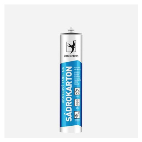 Den Braven Akrylový tmel na sádrokartony 310 ml bílá