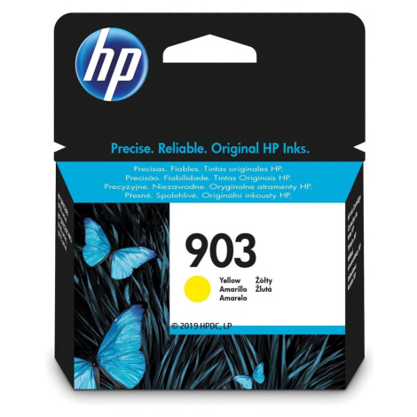 HP 903 originální inkoustová kazeta žlutá T6L95AE Žlutá