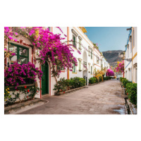 Fotografie Street in Mogán, Gran Canaria, Spain, MarioGuti, 40 × 26.7 cm