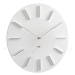 Designové nástěnné hodiny Future Time FT2010WH Round white 40cm