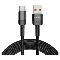Kabel TECH-PROTECT ULTRABOOST EVO TYPE-C CABLE 100W/5A 300CM BLACK (5906203690732)